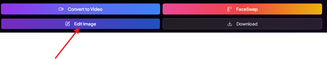 Edit button on generated image